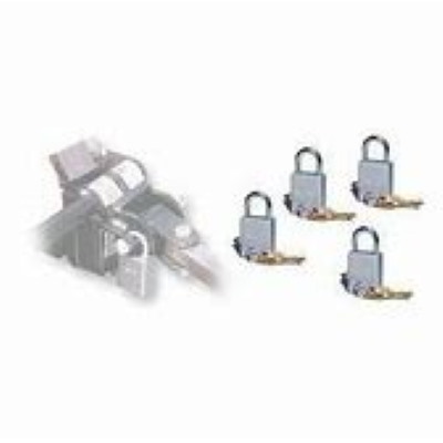 (image for) Tow Bar Quick-Disconnect Padlocks 4 Pack #308